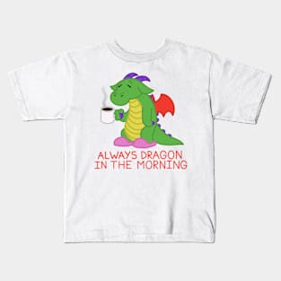 Dragon in the Morning Kids T-Shirt